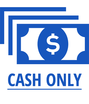 Cash Only