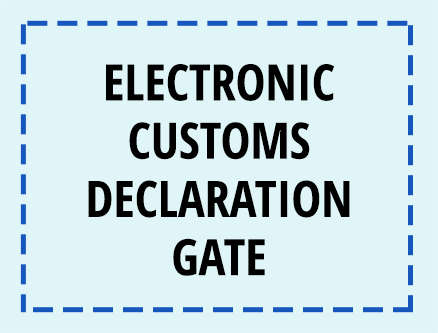 Electronic Customs Decleration Gate