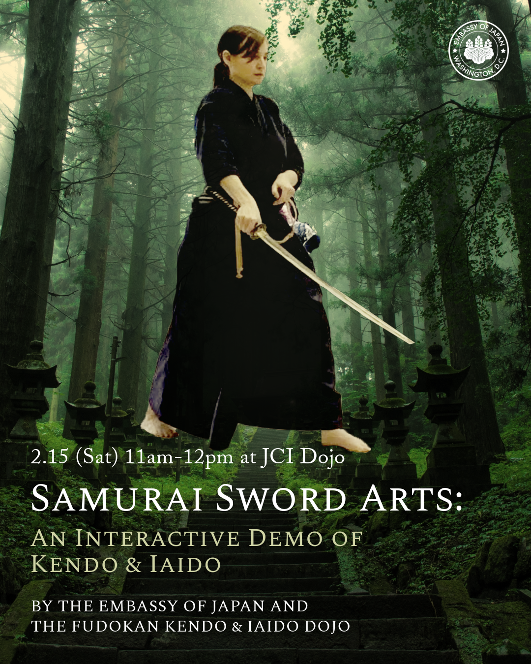 Samurai Sword Arts: An Interactive Demo of Kendo & Iaido  