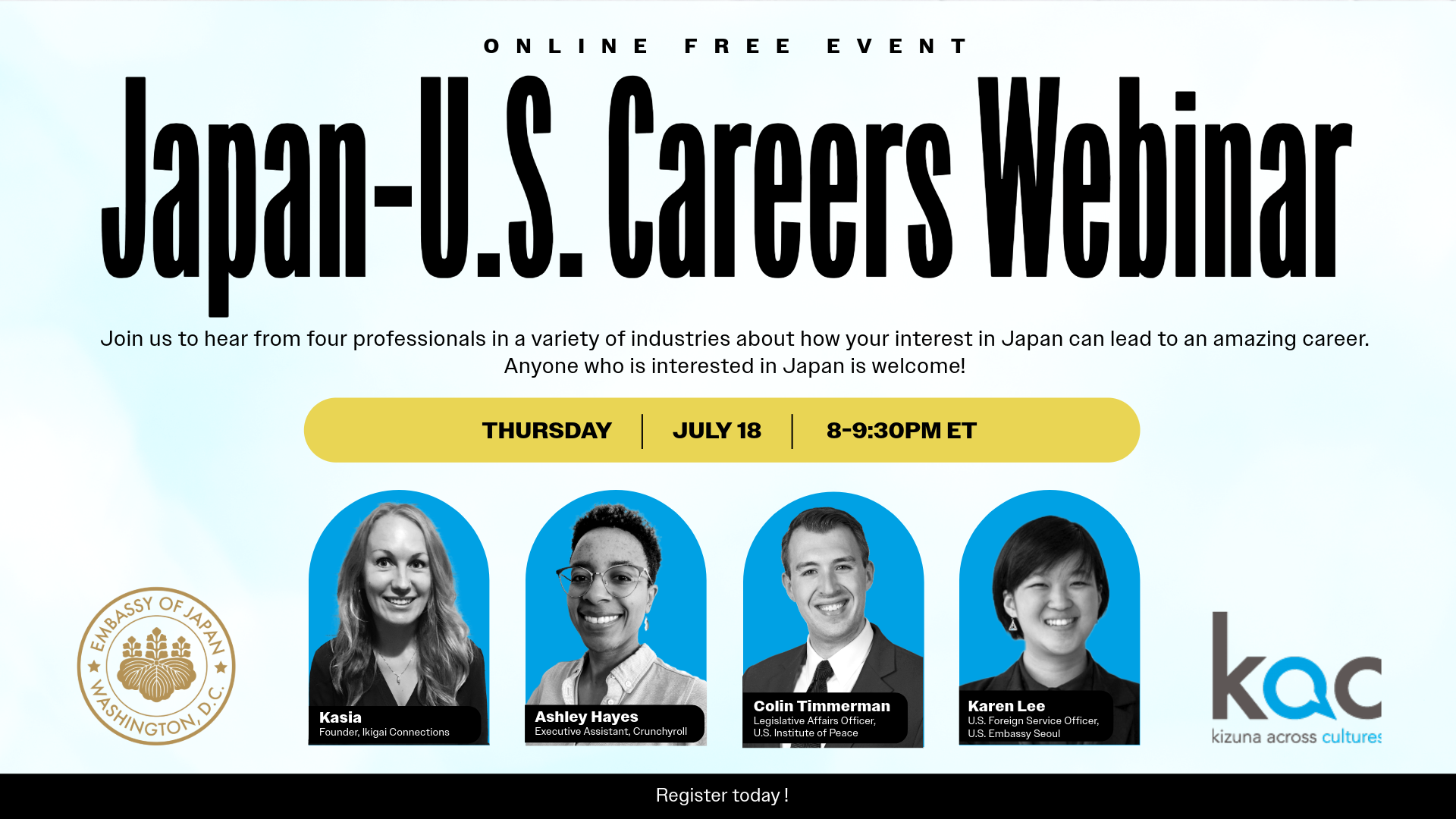 Japan-U.S. Careers Webinar