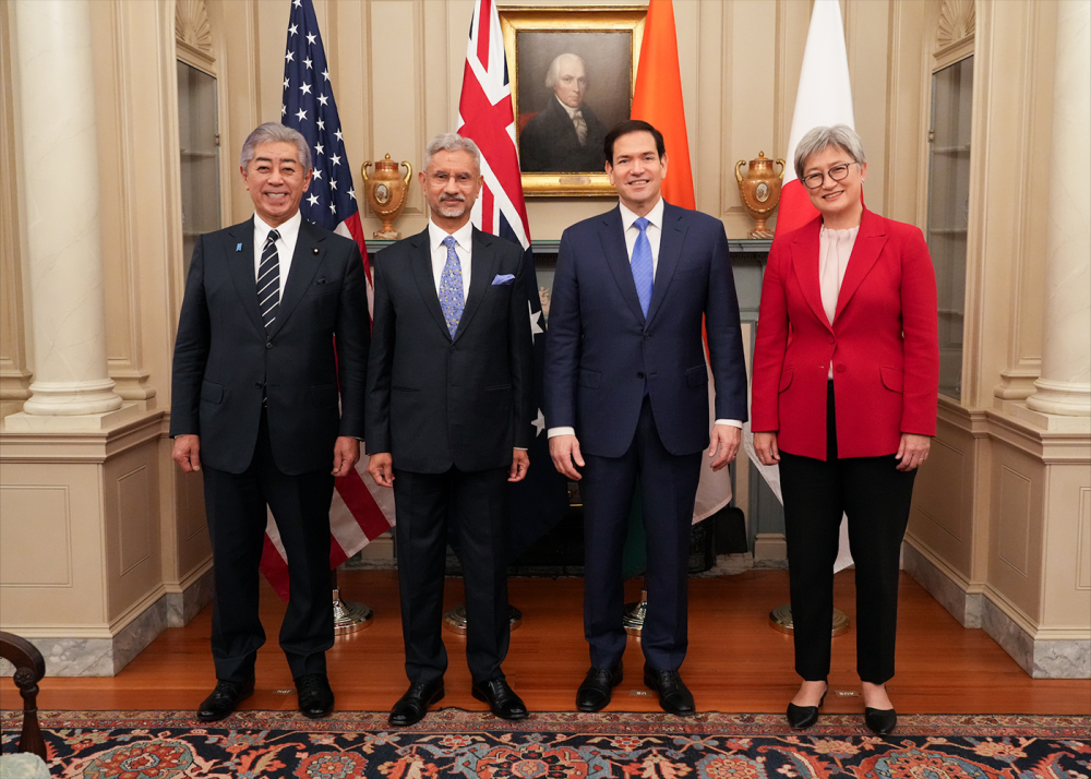 (image) Japan-Australia-India-U.S. (Quad) Foreign Ministers’ Meeting (July 1, 2025)