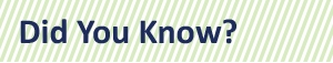 Did You Know?