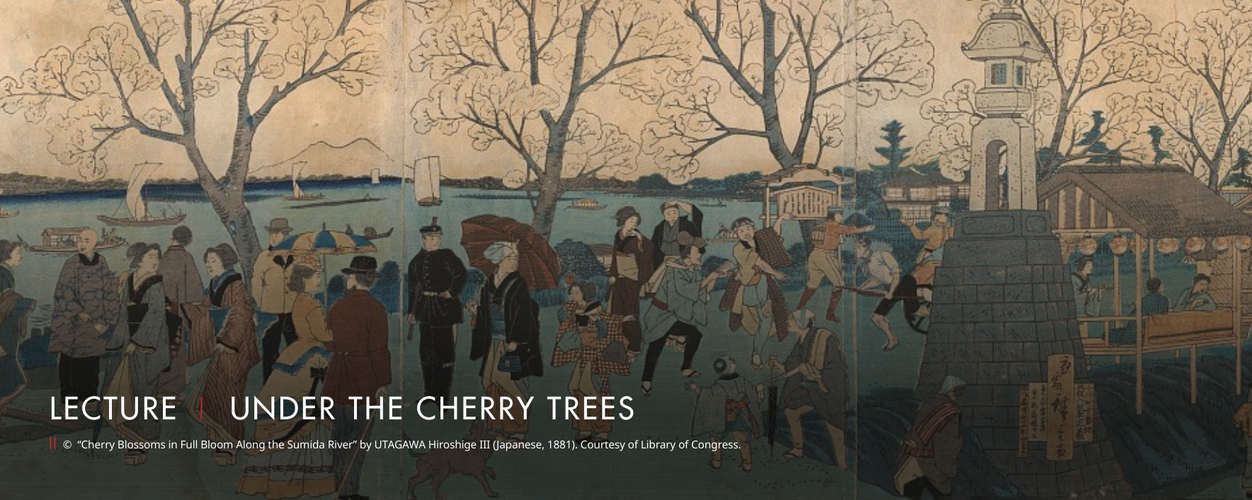 UNDER THE CHERRY TREES