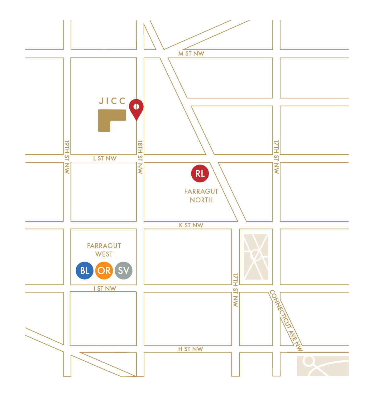 JICC Metro Map